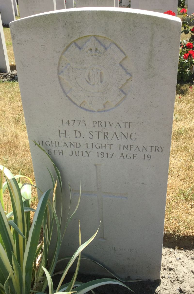© Paul Birch: Licensor: Paul Birch Henry Strang memorial
